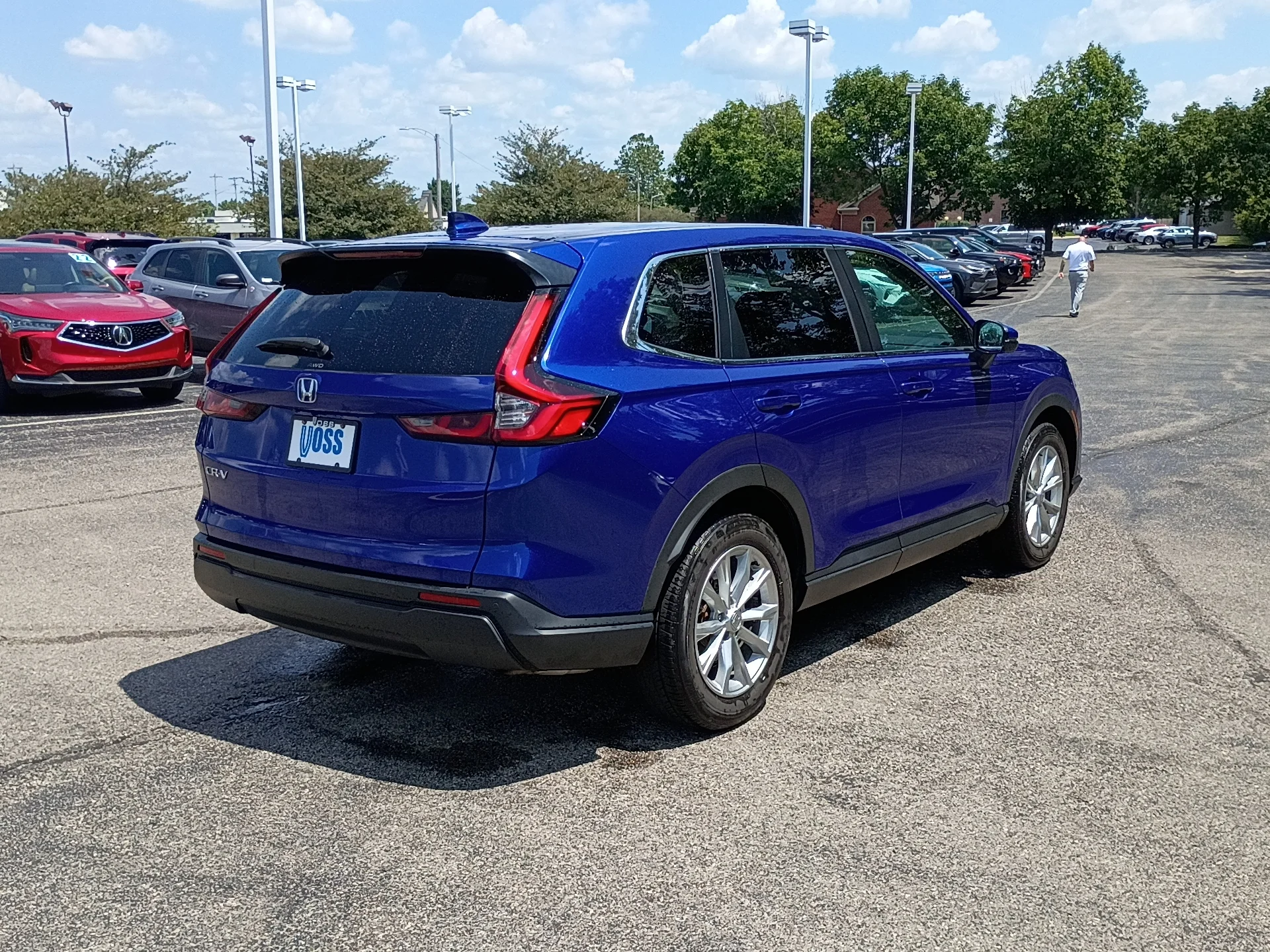 Certified Used 2024 BLUE Honda EX-L image 3