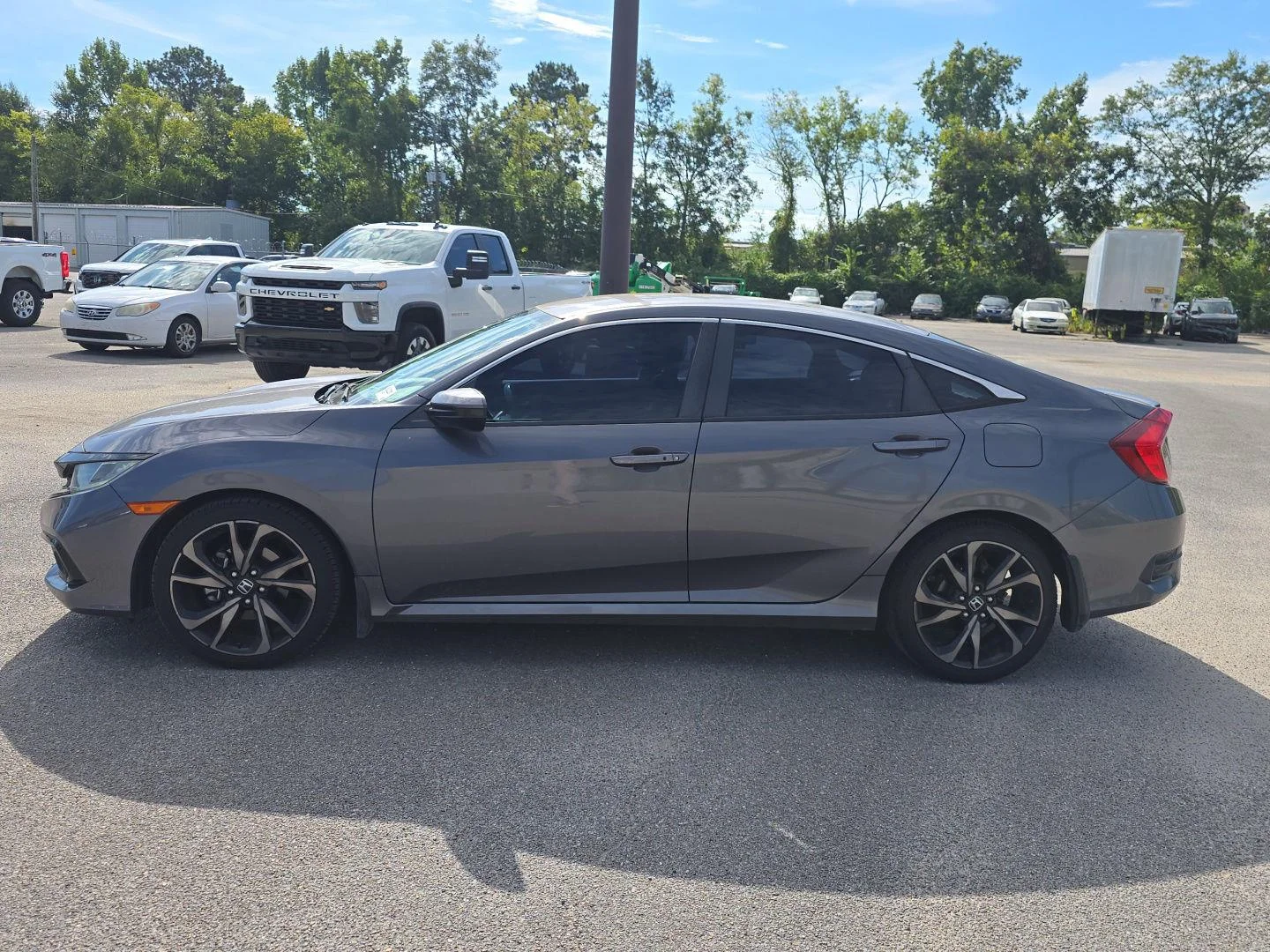 Used 2019 Modern Steel Metallic Honda Sport image 6