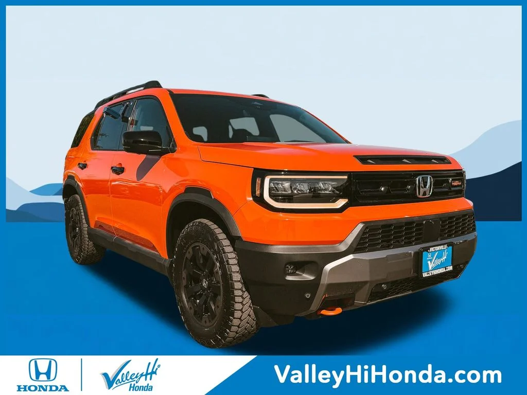 New 2026 Sunset Orange Honda TrailSport Elite image 1