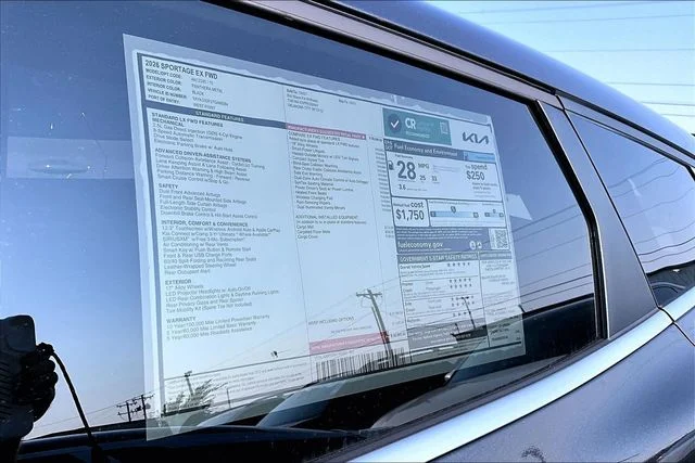 New 2026 Gray Kia EX image 13