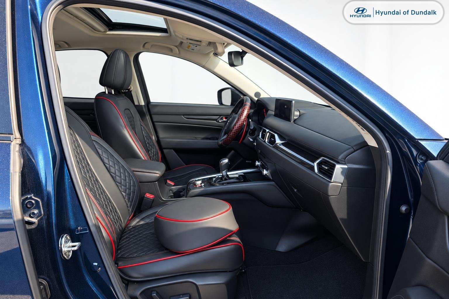 Used 2021 Blue Mazda Grand Touring image 6