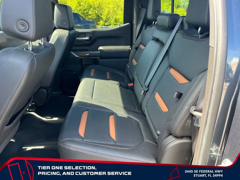 Used 2021 DARK SKY METALLIC GMC AT4 image 31