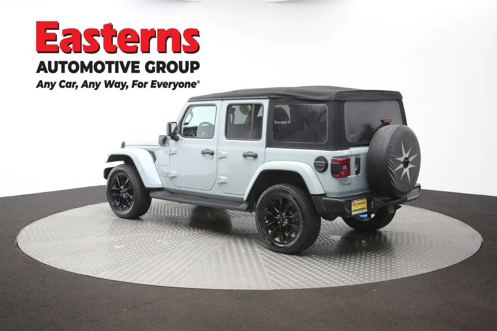 Used 2023 Gray Jeep Sahara 4xe image 63