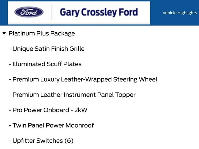 New 2026 Black Ford Platinum image 12