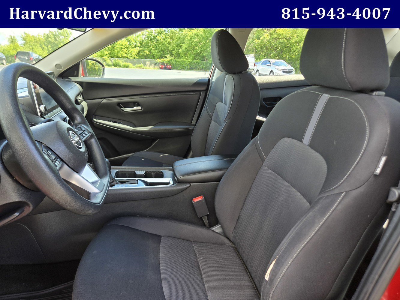 Used 2024 Red Nissan SV Xtronic CVT image 24