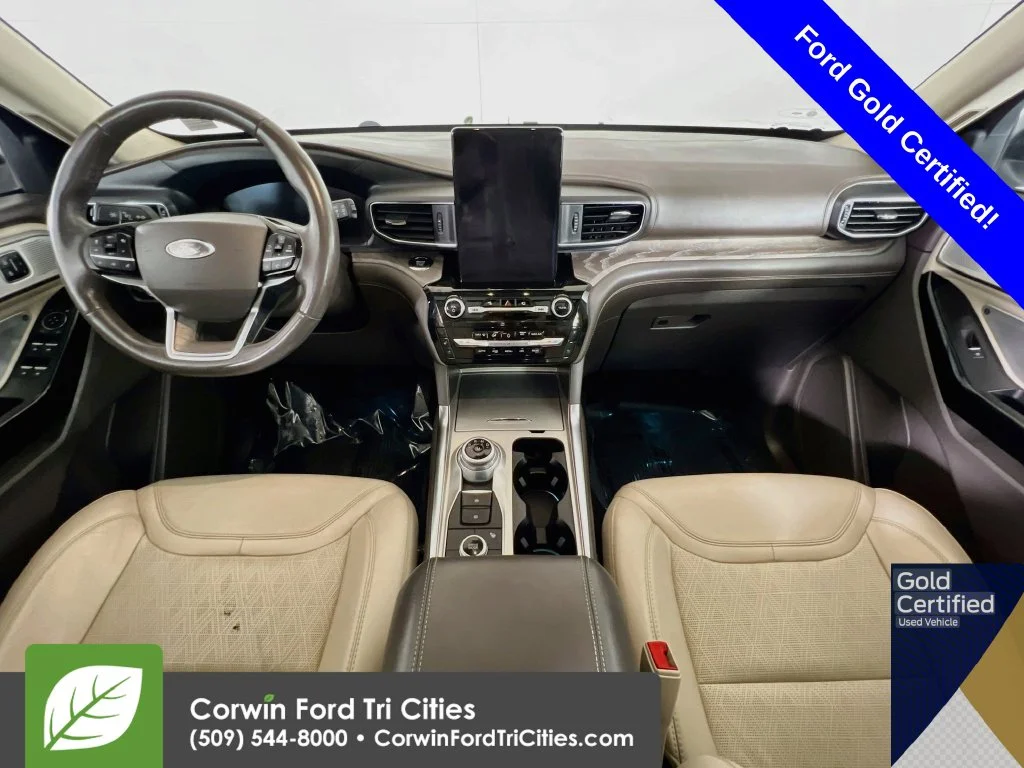 Used 2021 White Ford Platinum image 6