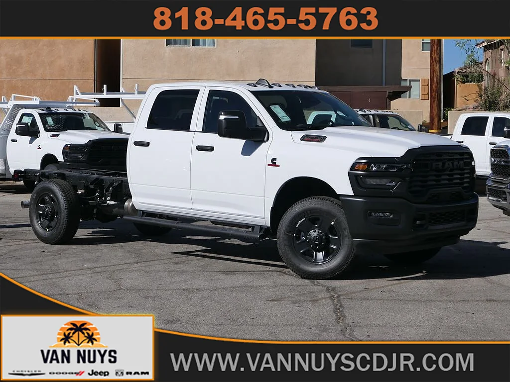 New 2026 Bright White Clearcoat RAM Tradesman image 1