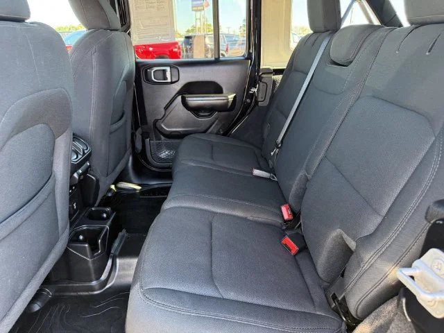 Used 2021 Black Clearcoat Jeep Unlimited Willys image 14