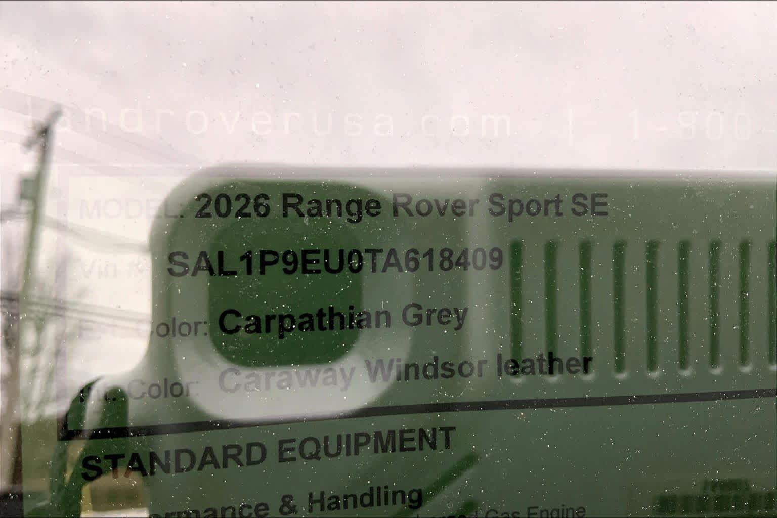 2026 Land Rover Range Rover Sport SE - Photo 6