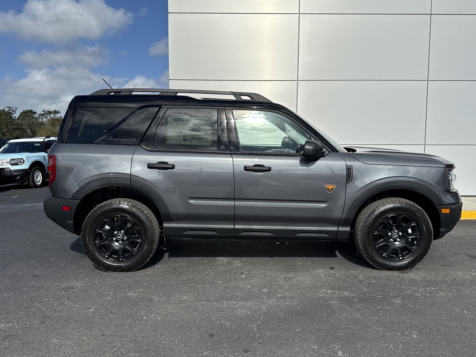 New 2026 Carbonized Gray Metallic Ford Badlands image 3