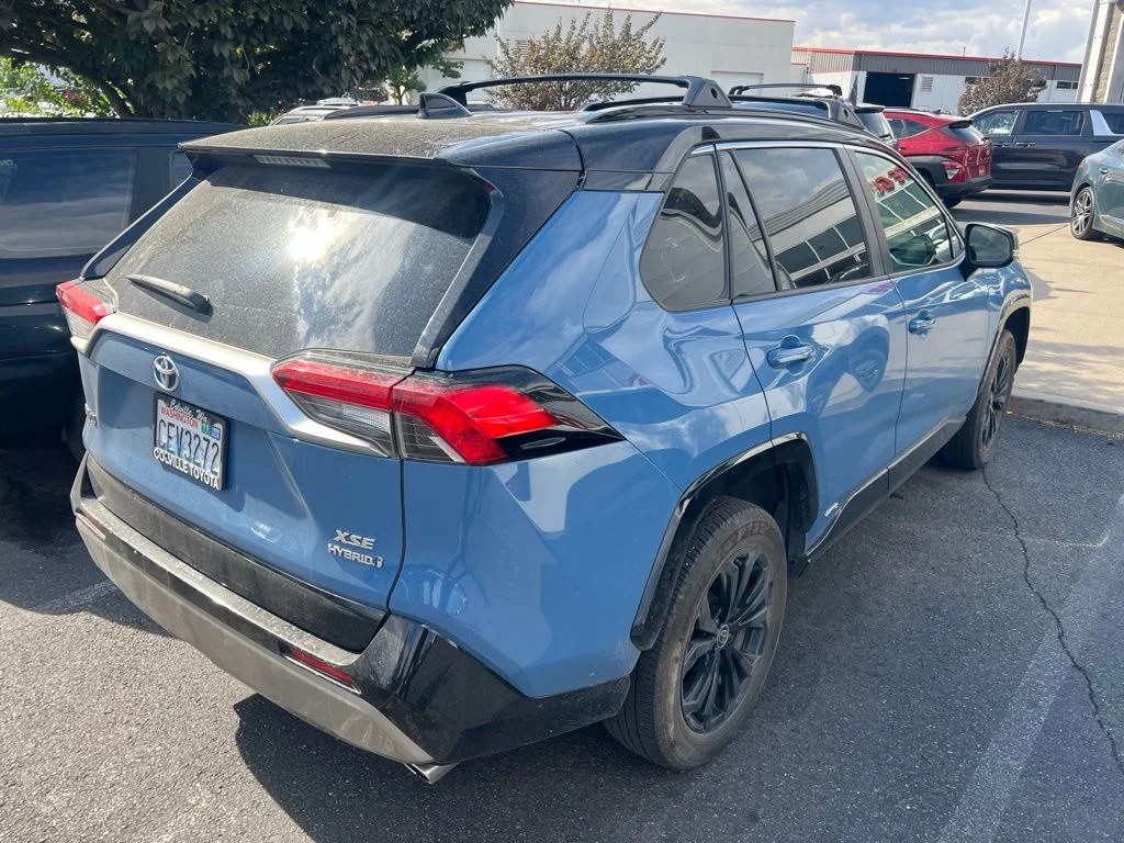 Used 2022 Blue Toyota XSE image 2