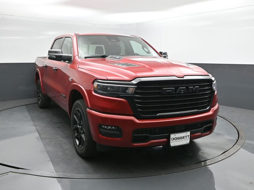 New 2026 Molten Red Pearl-Coat Exterior Paint RAM Laramie image 22