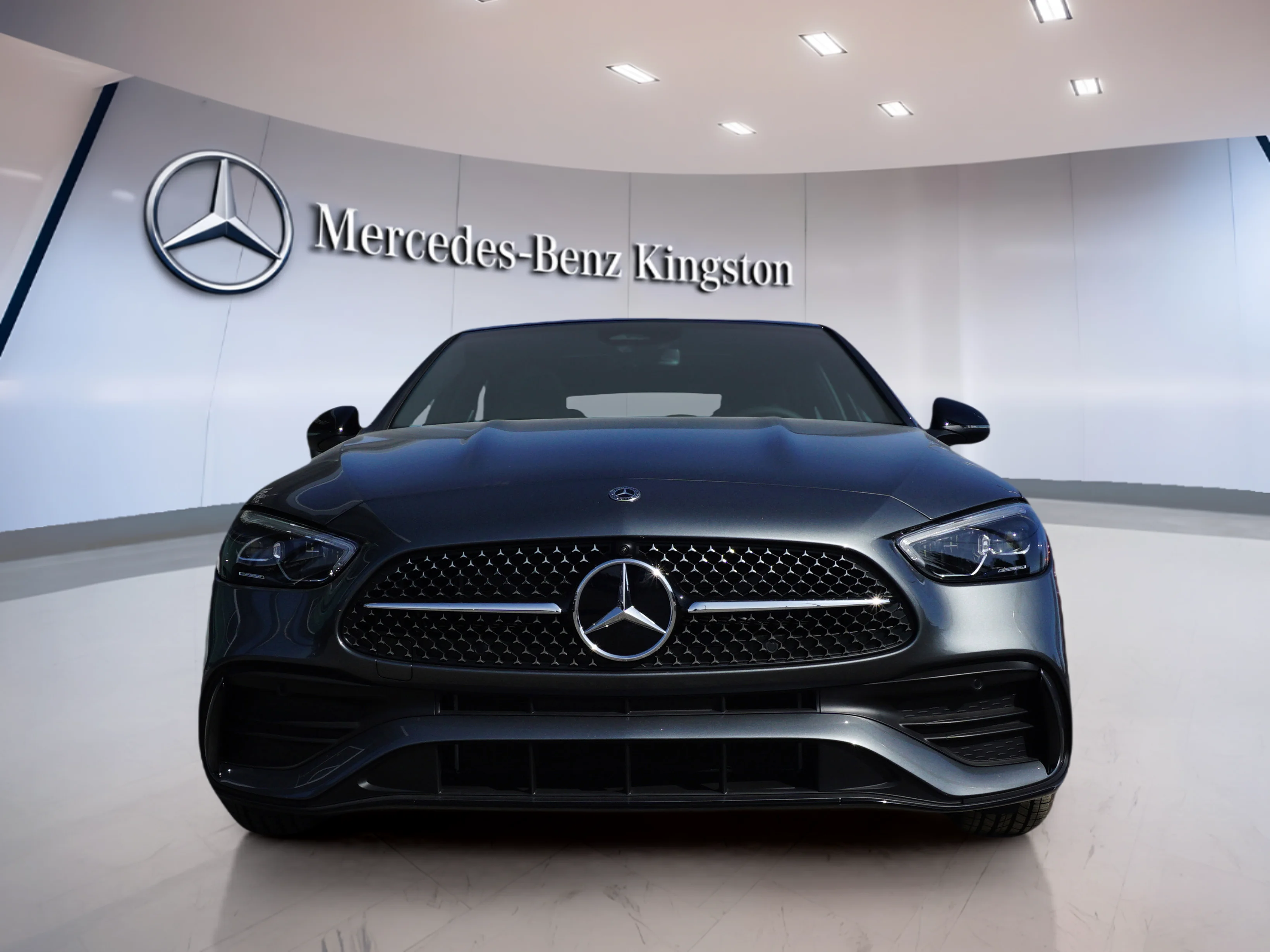 Certified Used 2025 Grey Mercedes-Benz C 300 4MATIC Sedan image 2