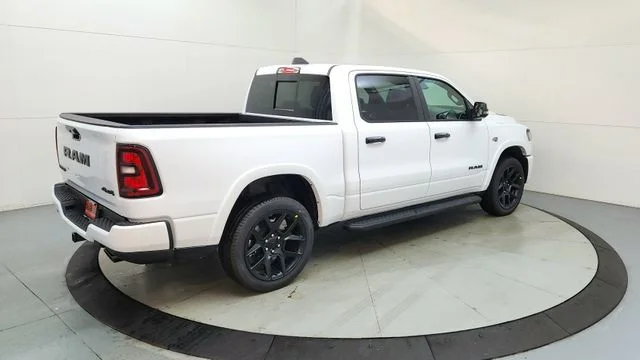 New 2026 Bright White Clear-Coat Exterior Paint RAM Laramie image 10