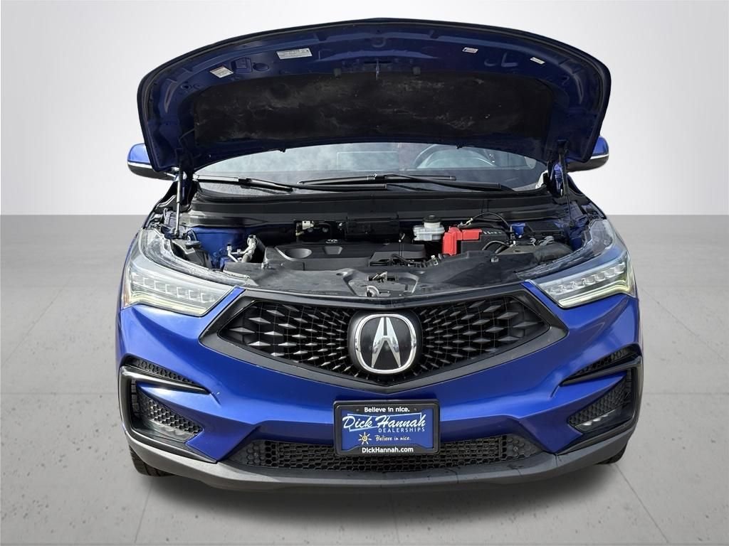 Certified Used 2021 Apex Blue Pearl Acura A-Spec Package image 3