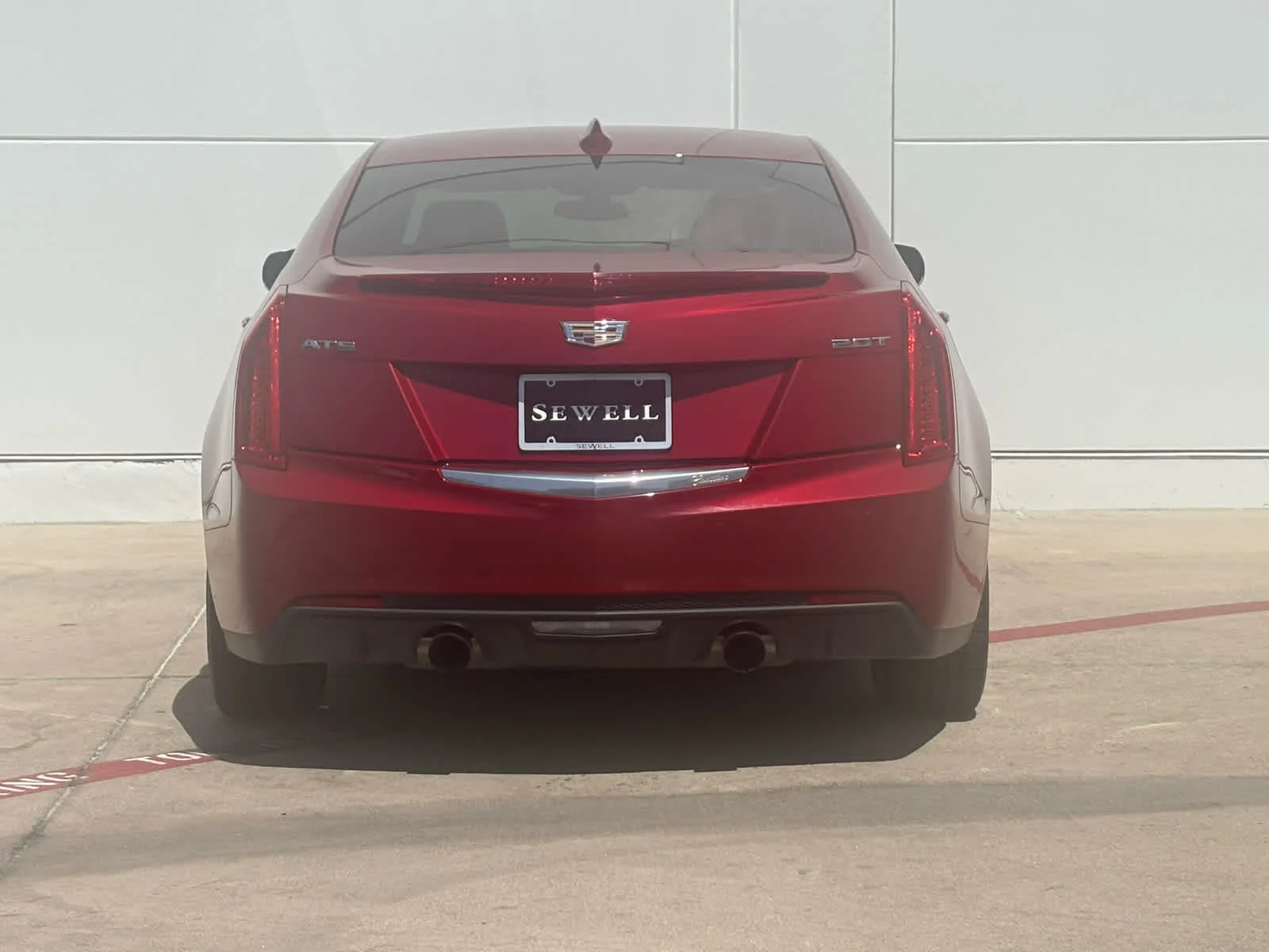 Used 2018 RED OBSESSION TINTCOAT Cadillac Luxury RWD image 5