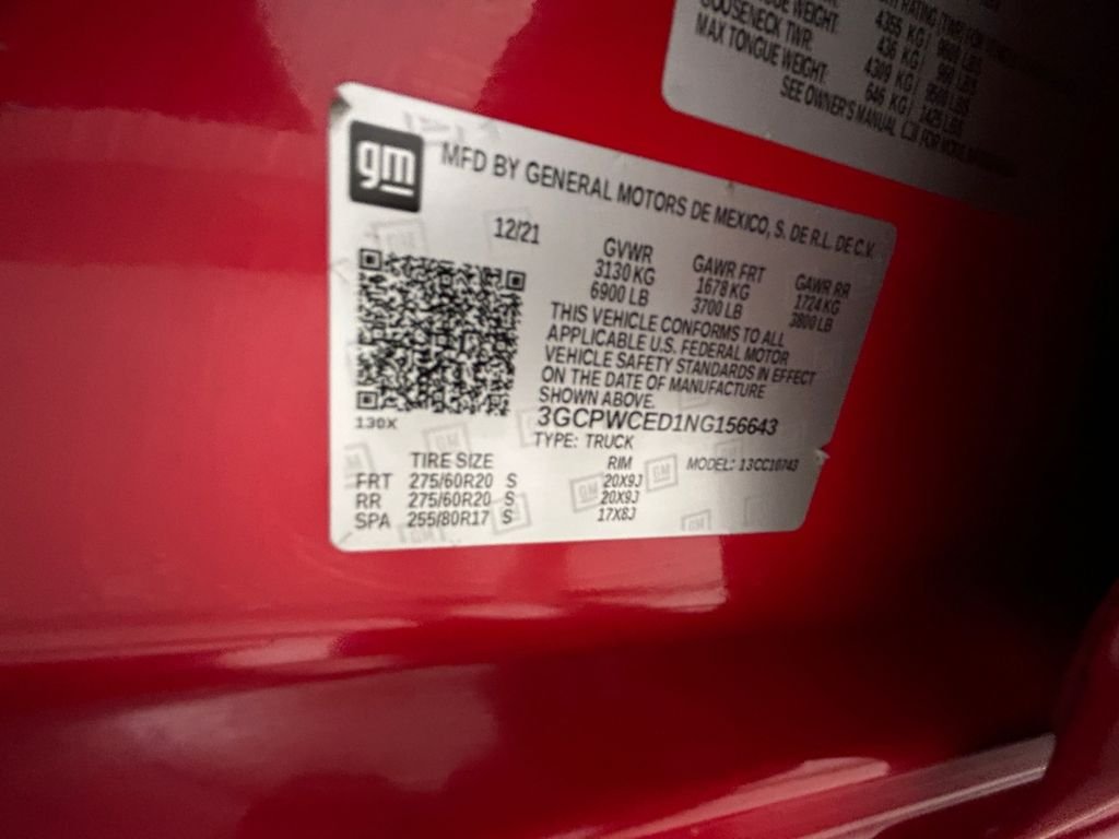 Used 2022 Red Chevrolet LT image 20