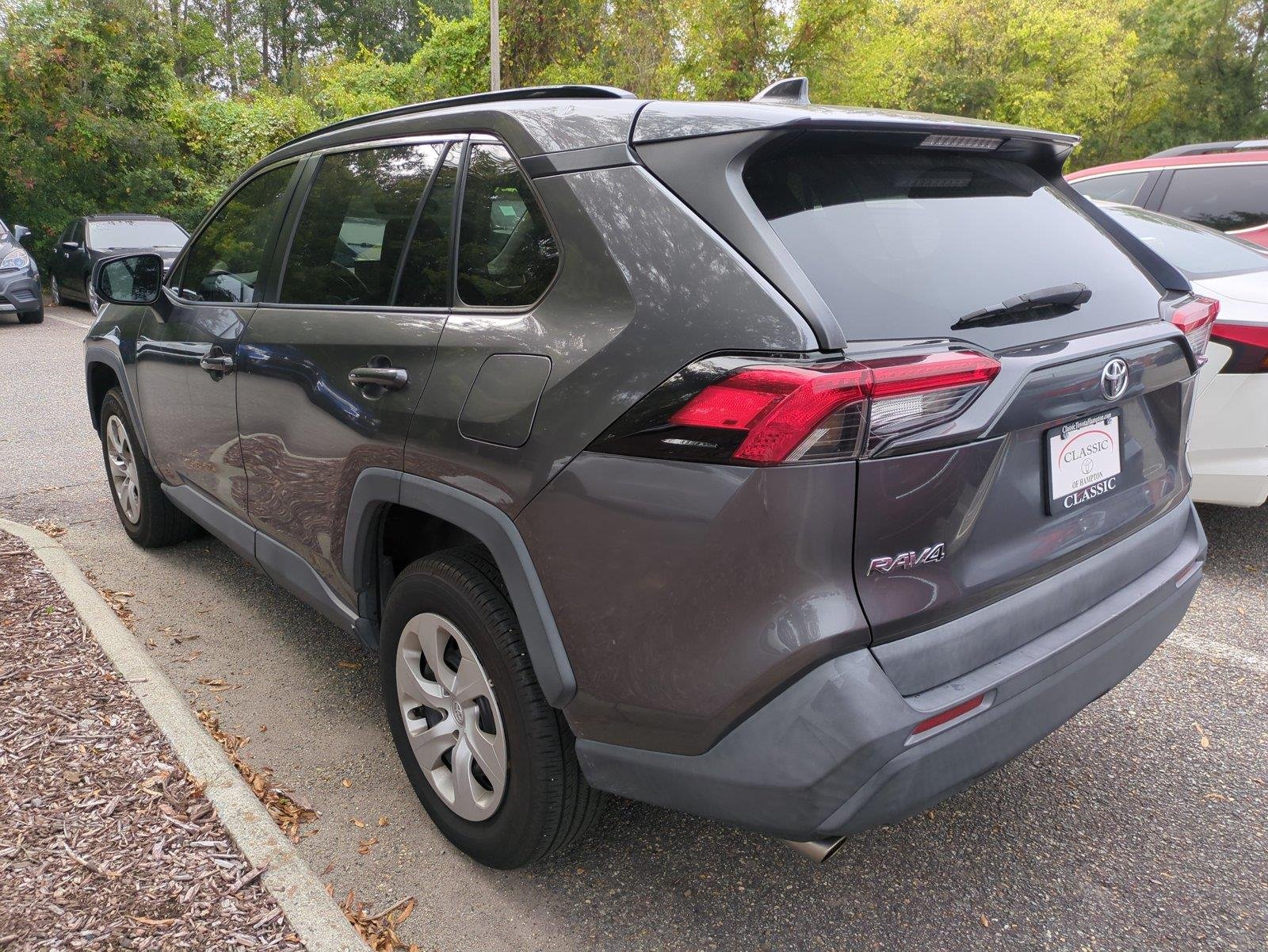 Used 2021 Magnetic Gray Metallic Toyota LE image 3