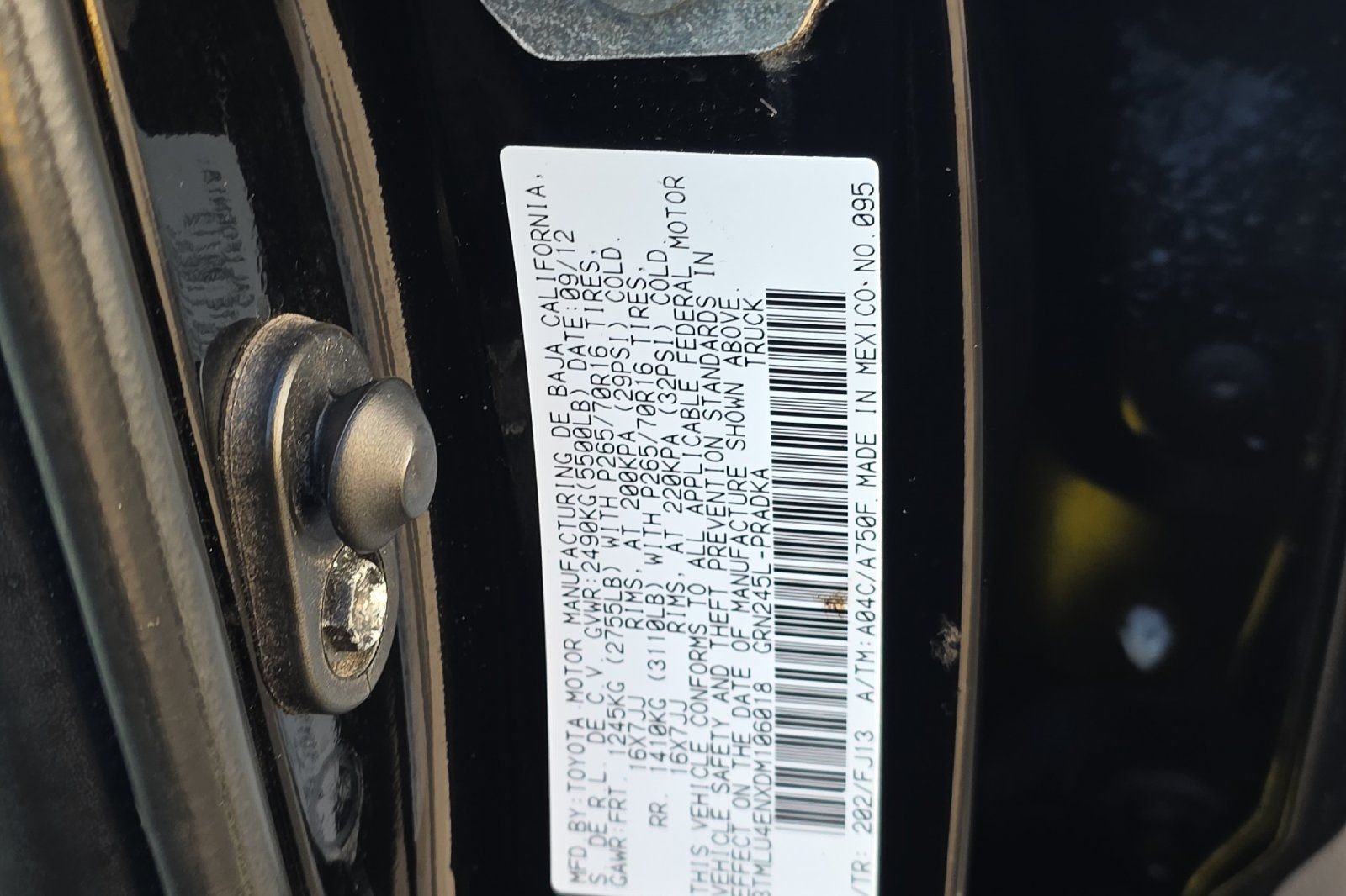 Used 2013 Black Toyota Base image 24