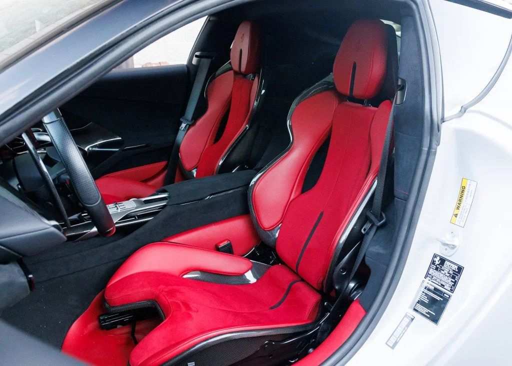 Certified Used 2025 Bianco Artico Ferrari Base image 14