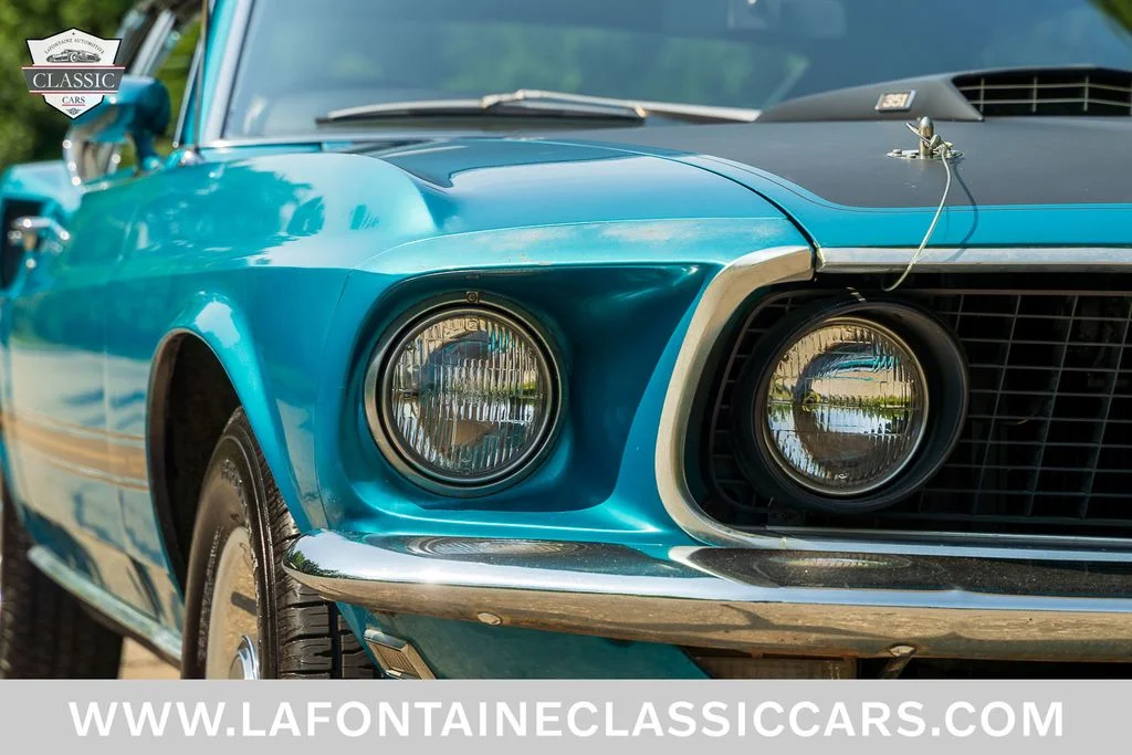 Used 1969 Blue Ford Mach 1 image 32