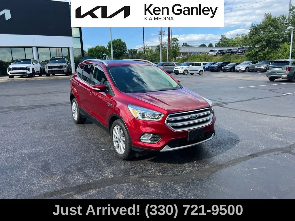 Used 2017 Red Ford Titanium image 3