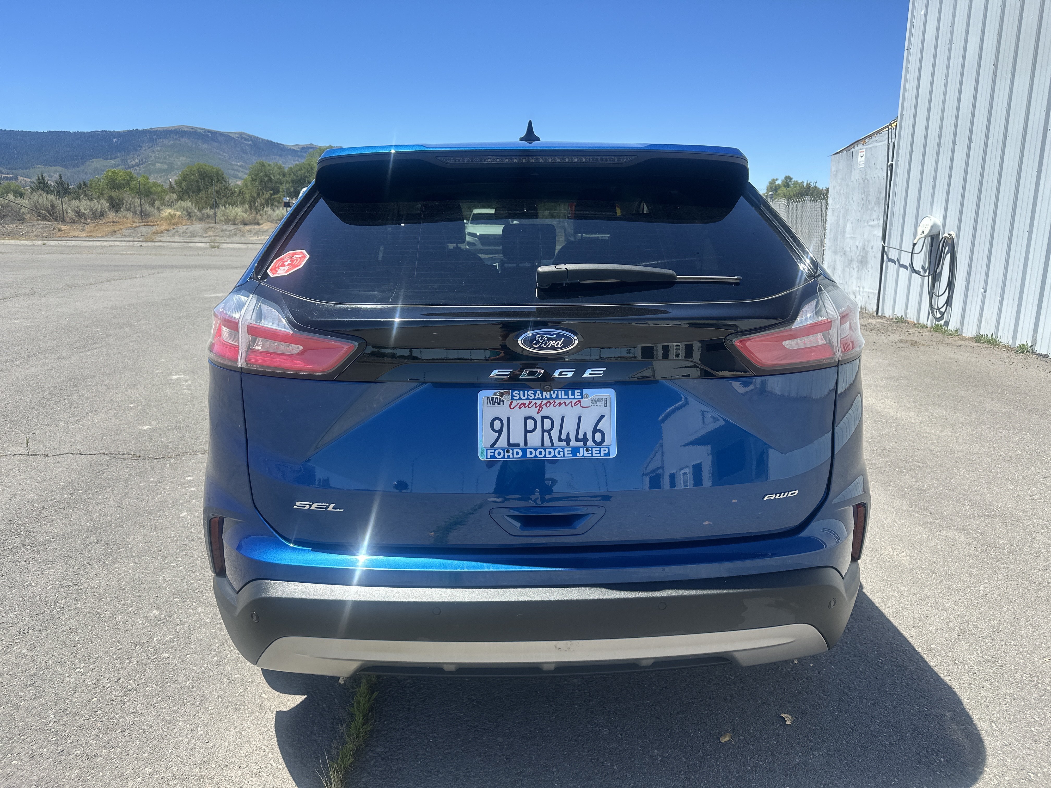Used 2024 Blue Ford  image 4
