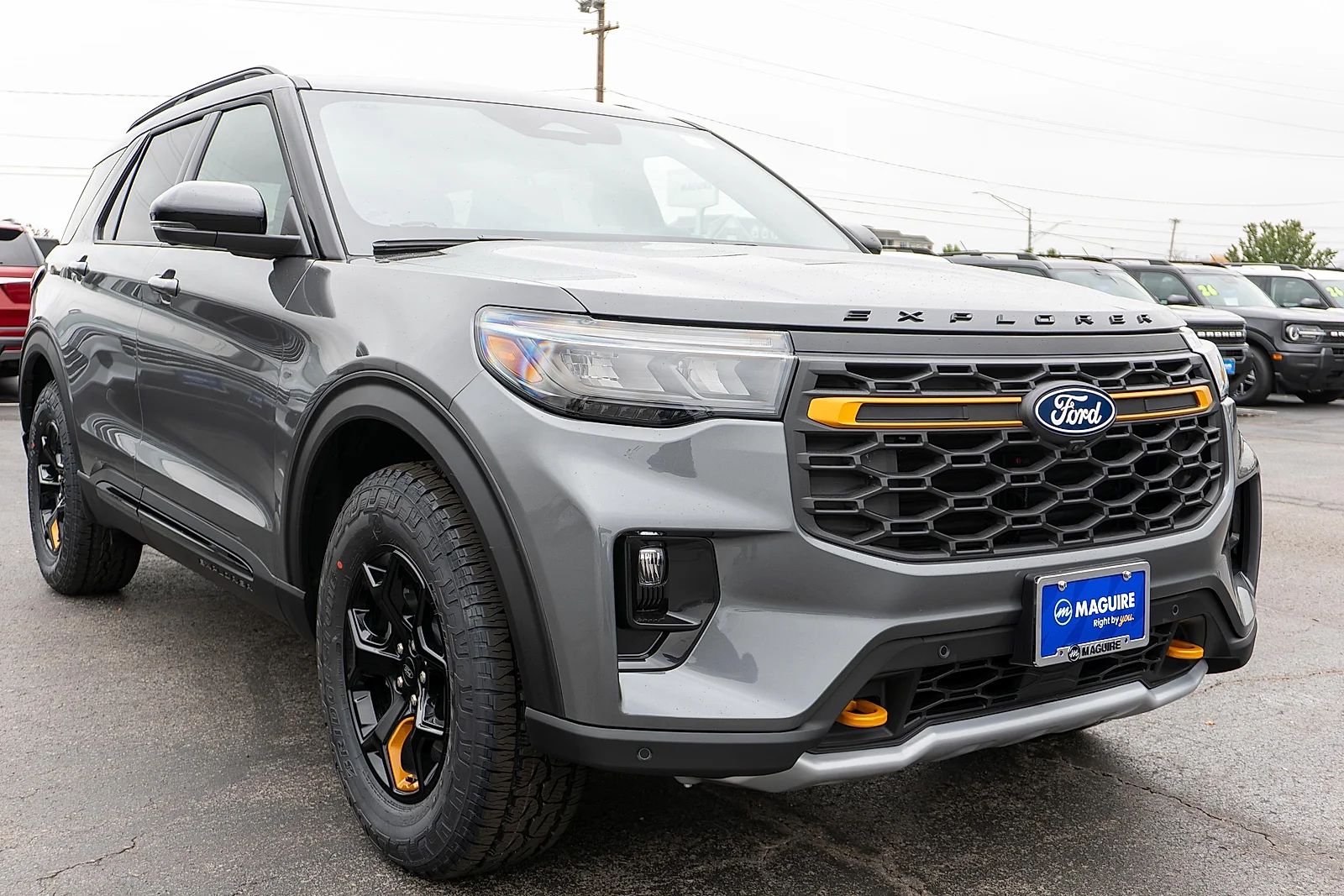 New 2027 Carbonized Gray Metallic Ford Tremor® image 4
