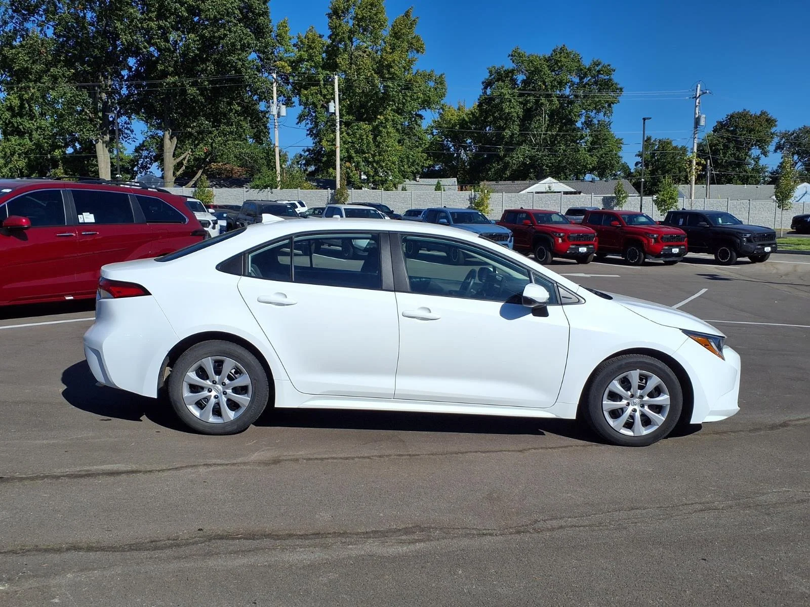 Certified Used 2025 Ice Cap Toyota LE image 2