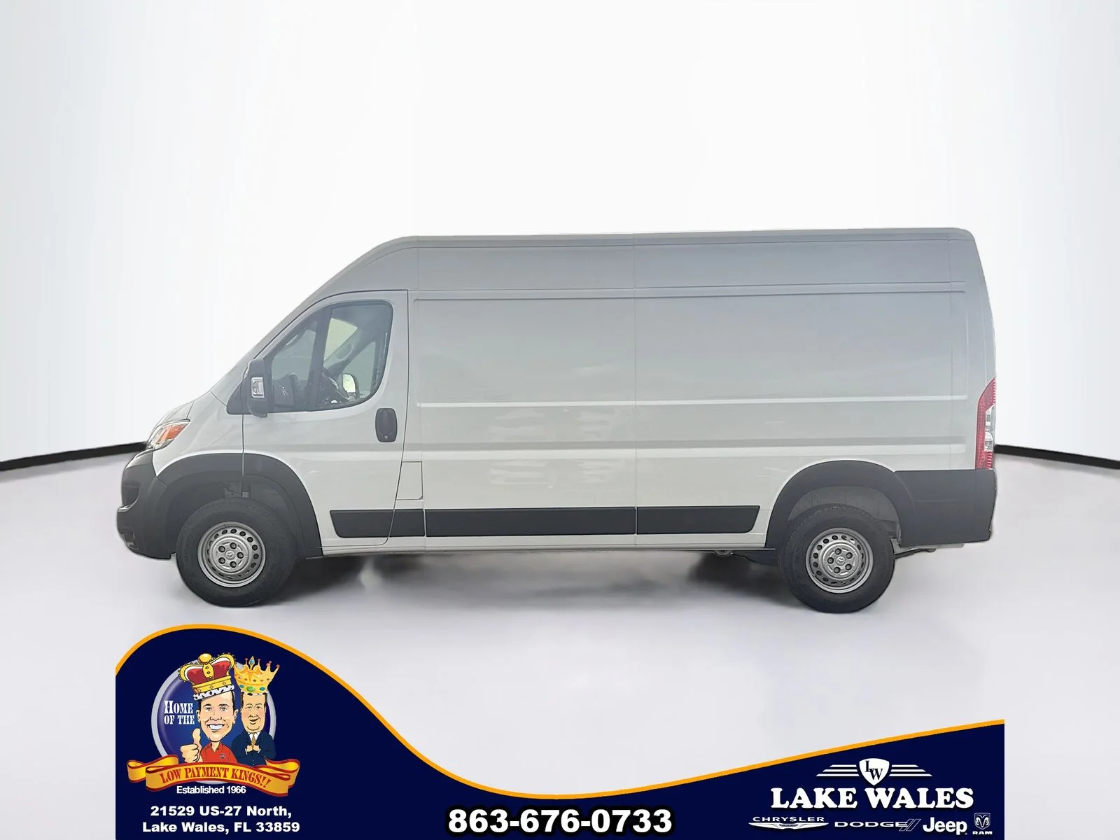 New 2026 Bright White Clear-Coat Exterior Paint RAM  image 3