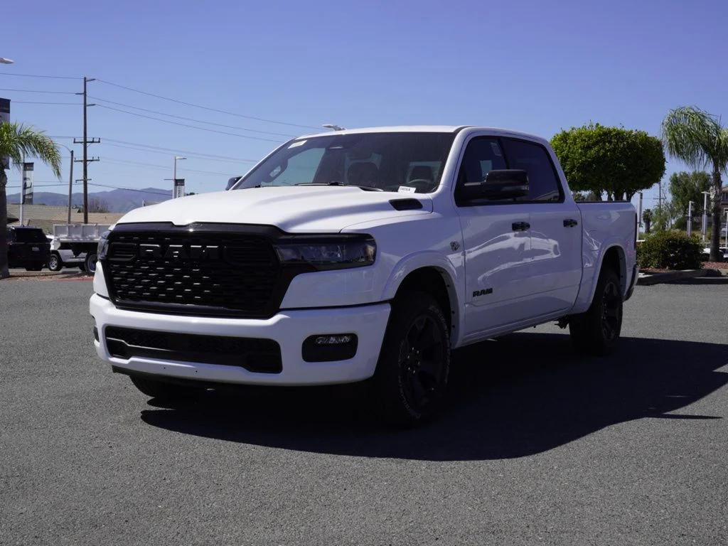 New 2026 Bright White Clear-Coat Exterior Paint RAM Big Horn/Lone Star image 7