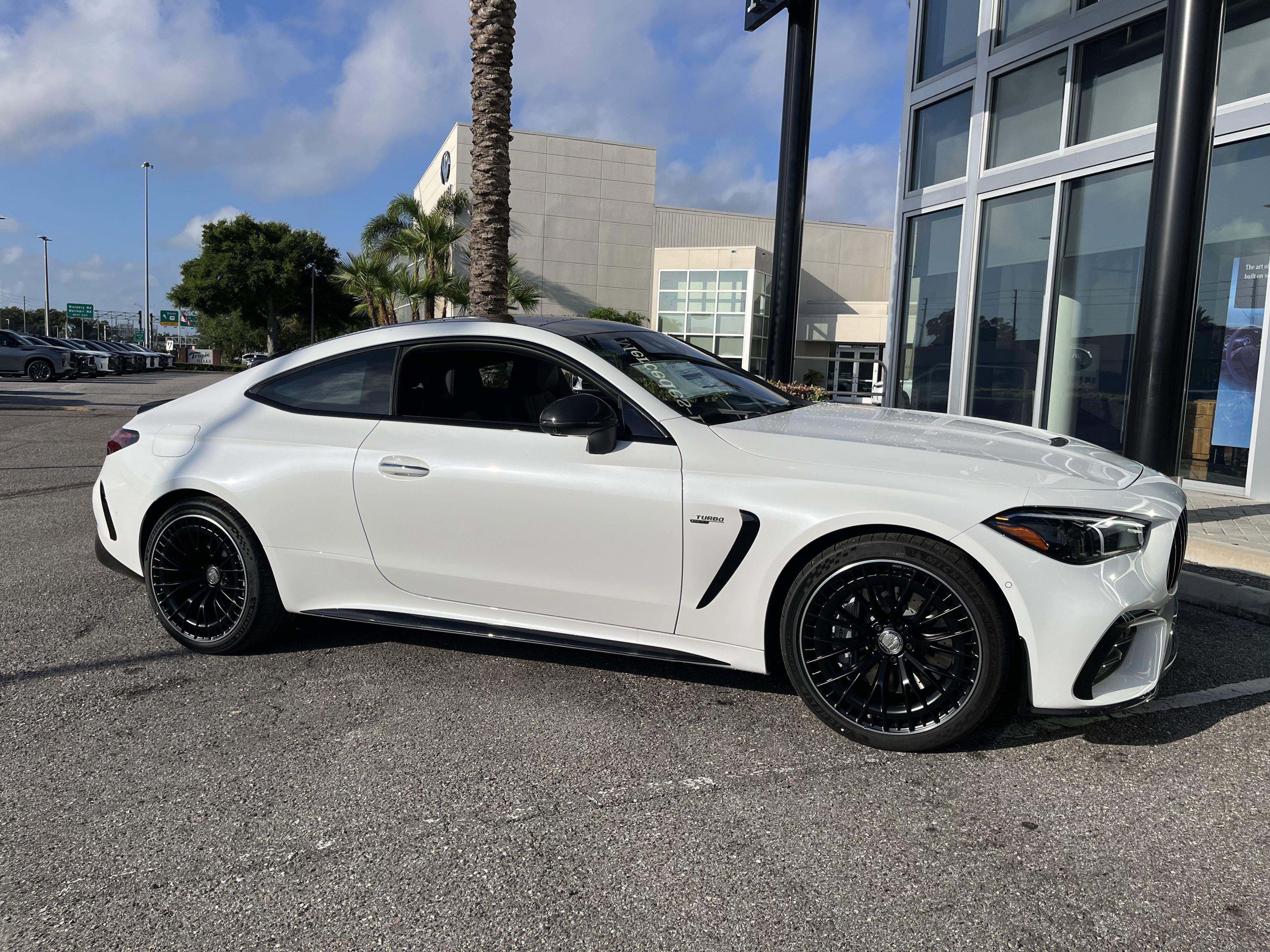 New 2026 MANUFAKTUR Moonlight White Metallic Mercedes-Benz AMG® CLE 53 image 38
