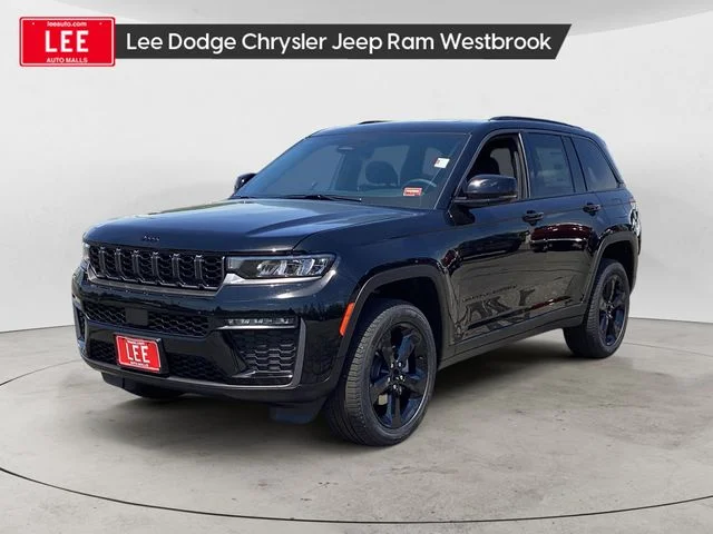 New 2026 Diamond Black Crystal Pearlcoat Jeep LIMITED 4X4 image 1