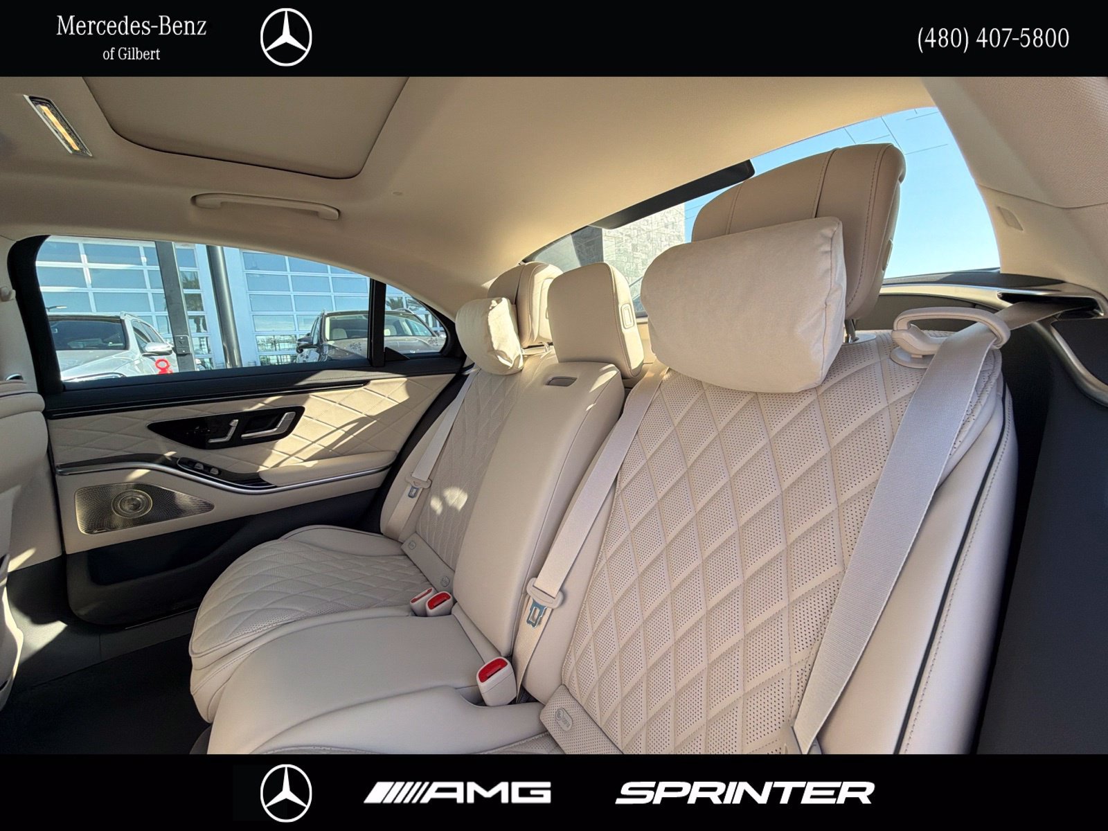 New 2027 Verde Silver Metallic Mercedes-Benz S 580 image 19