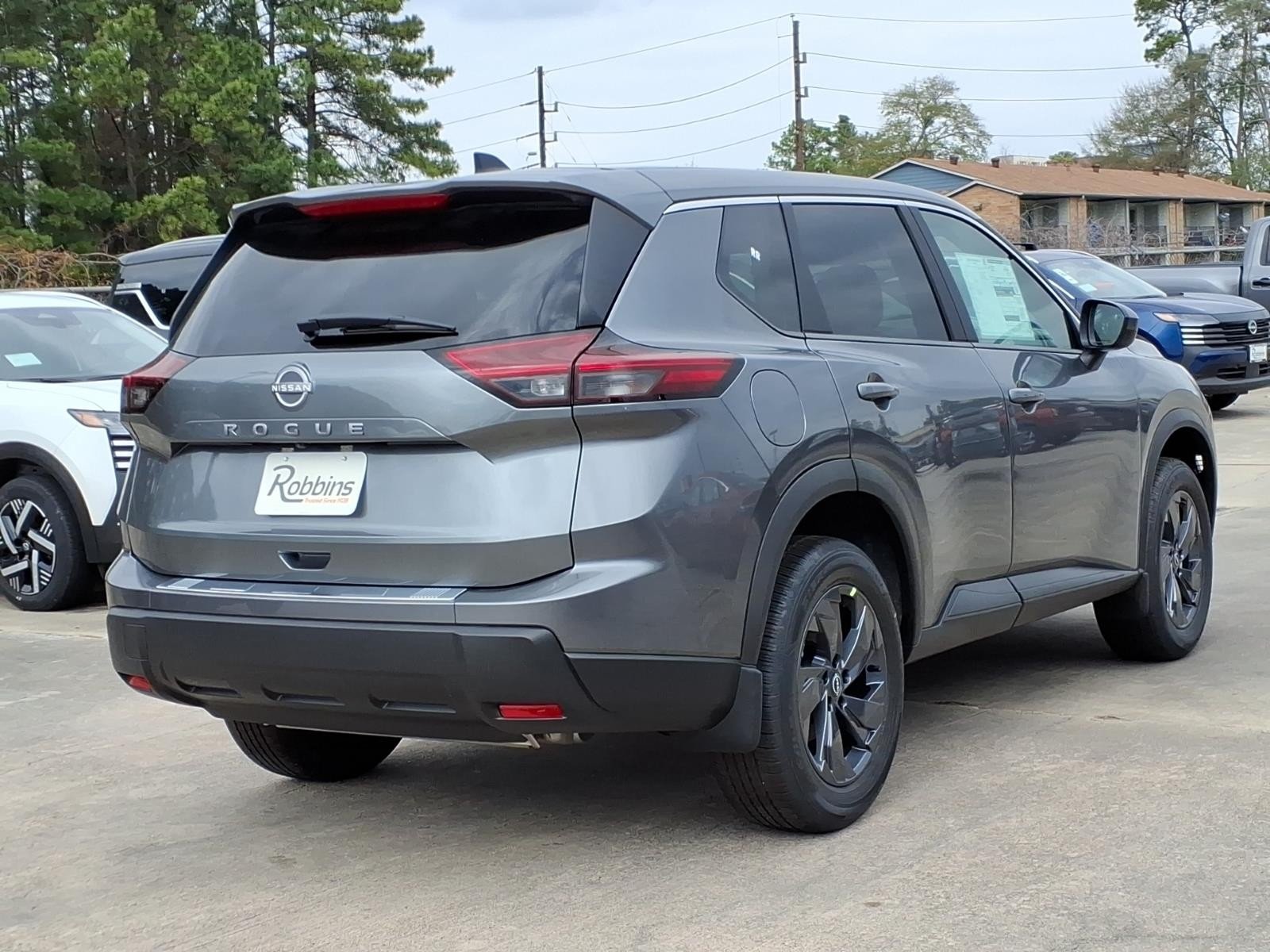 2026 Nissan Rogue Dark Armor White at Robbins Nissan