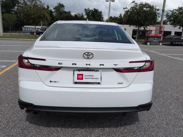 Certified Used 2025 White Toyota SE image 5
