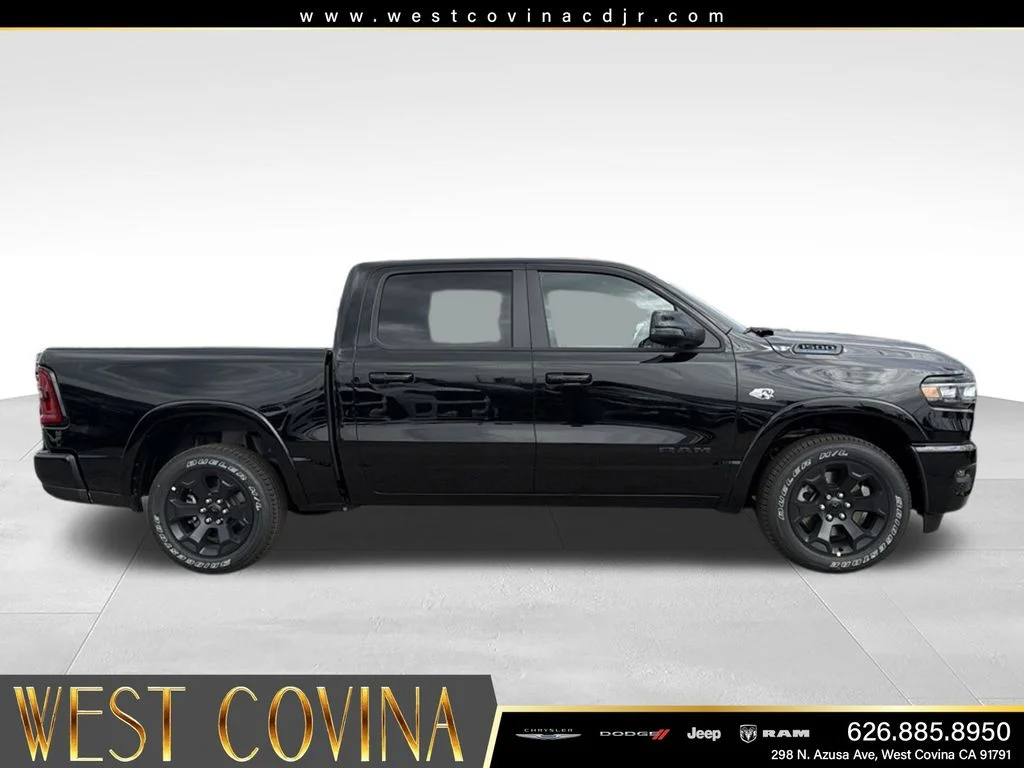 New 2026 Diamond Black Crystal Pearlcoat RAM Big Horn/Lone Star image 6