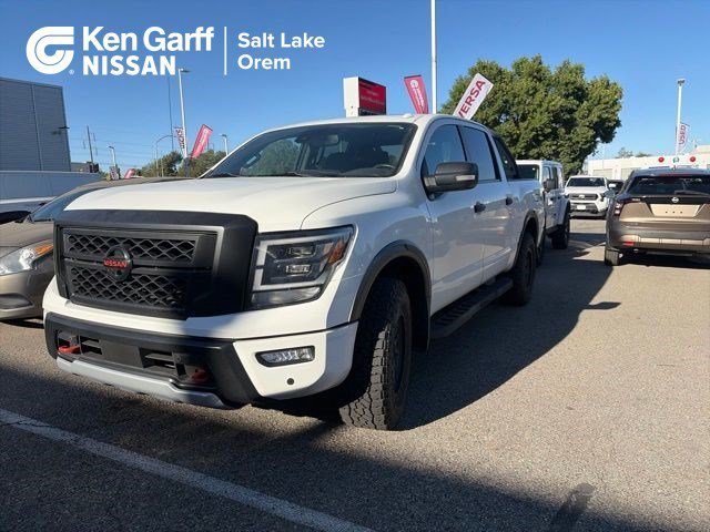Used 2020 Glacier White Nissan PRO-4X image 1