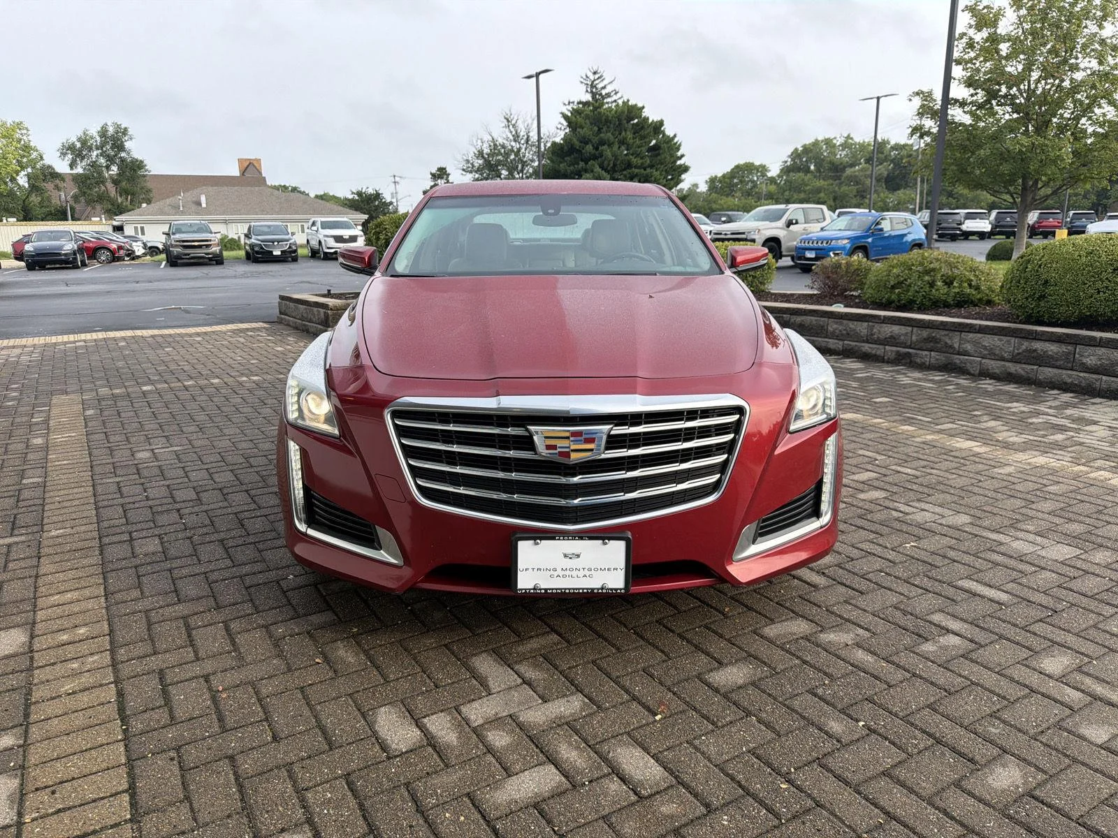 Used 2018 Red Obsession Tintcoat Cadillac AWD image 8