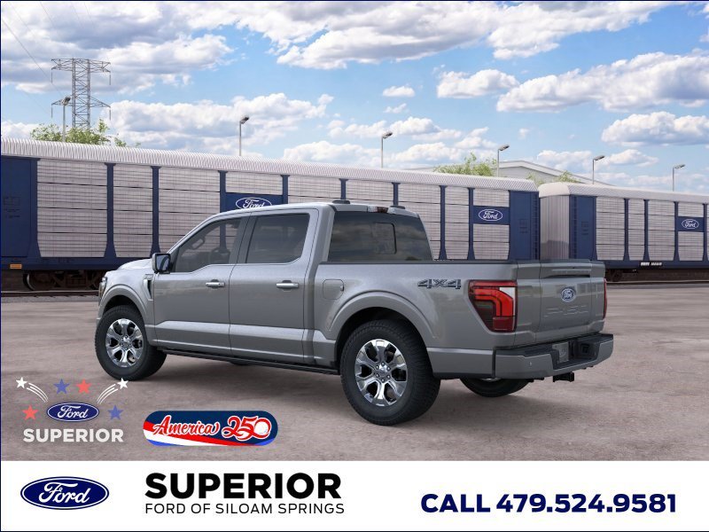New 2026 Carbonized Gray Metallic Ford Platinum 4WD image 4