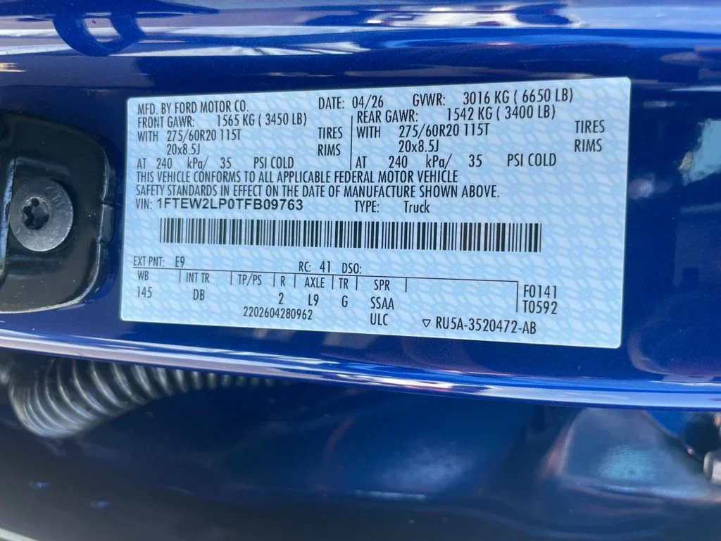 New 2026 Argon Blue Metallic Ford STX® image 42