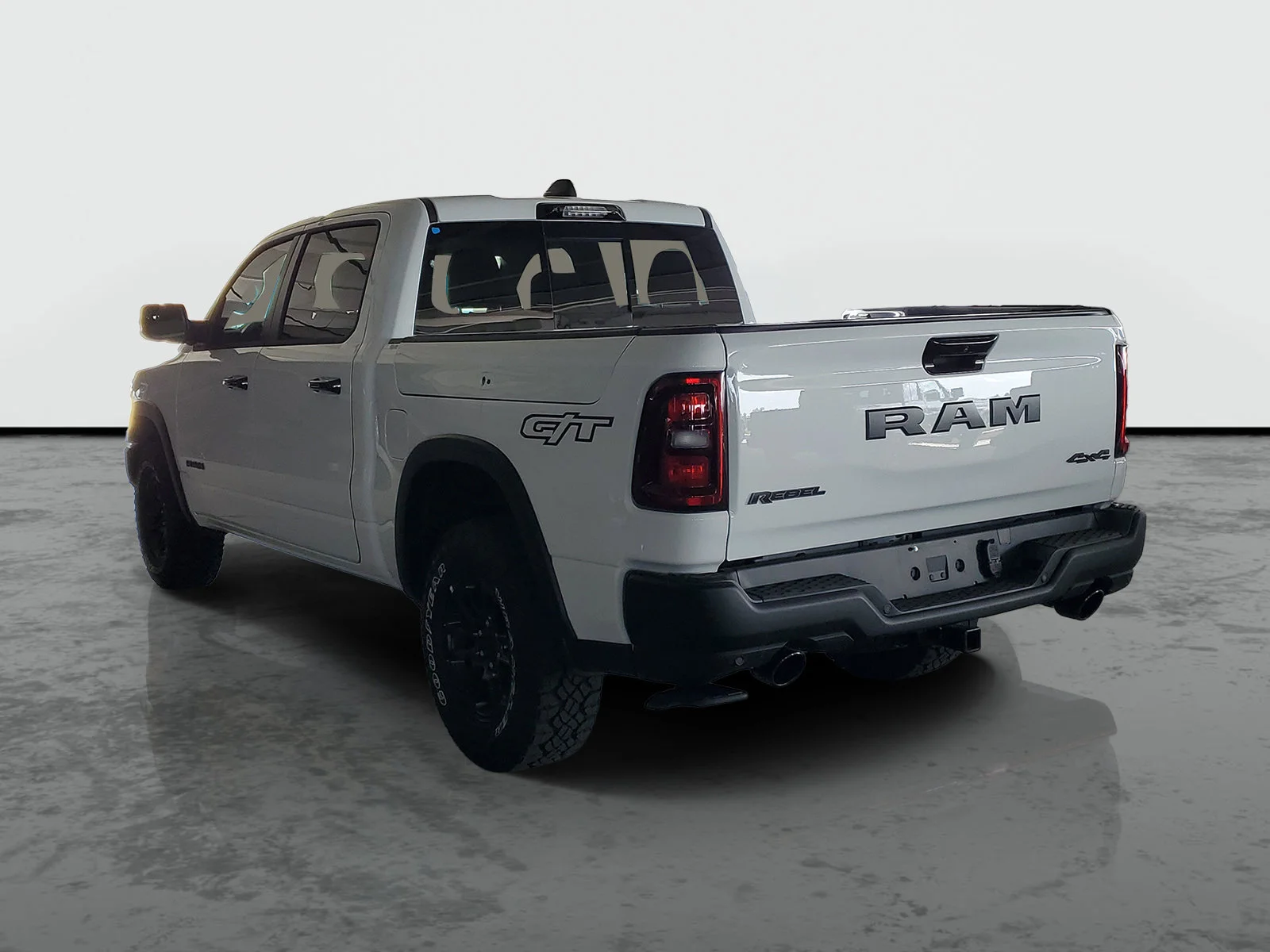New 2026 Bright White Clear-Coat Exterior Paint RAM Rebel image 2