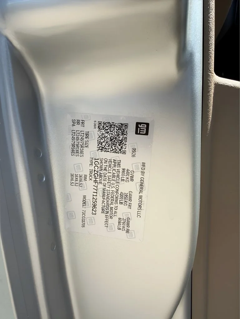 New 2026 Silver Chevrolet Work Van image 27