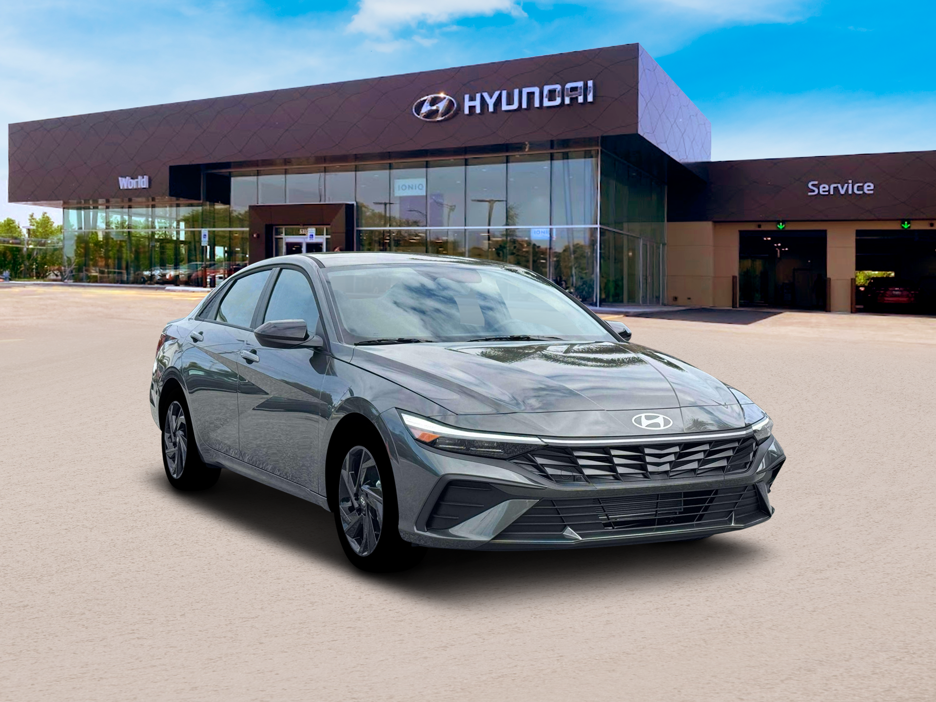 New 2026 Amazon Gray Hyundai SEL Sport image 11