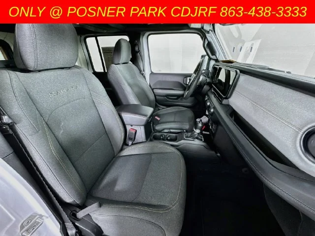 Used 2024 White Jeep Sahara 4xe image 25