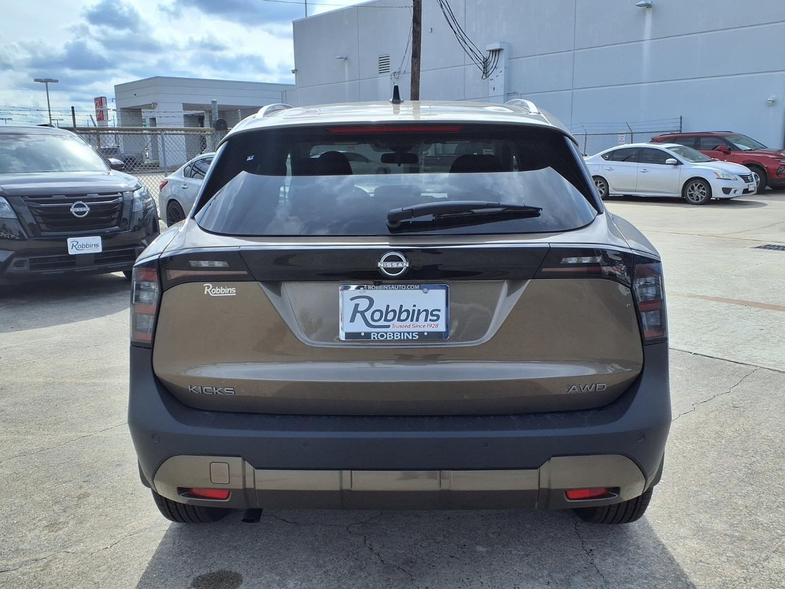2026 Nissan Kicks SV Brown at Robbins Nissan