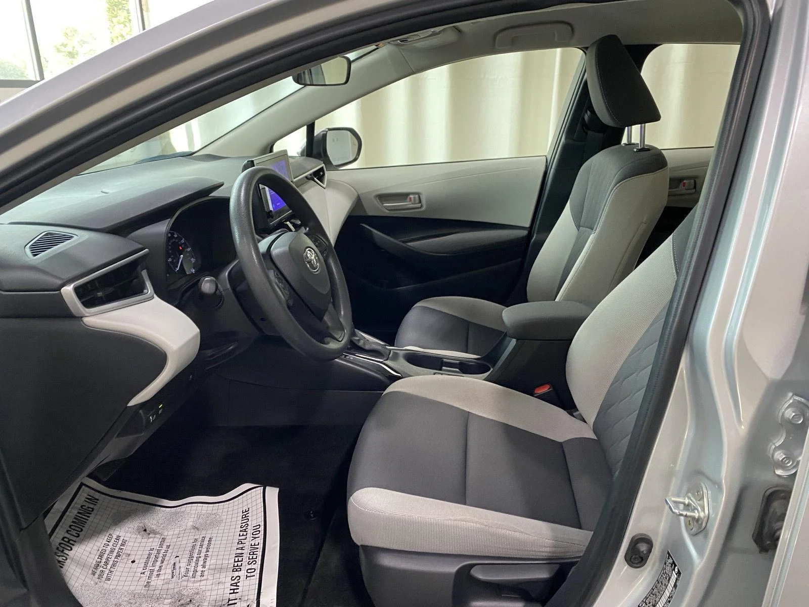 Used 2024 Classic Silver Metallic Toyota Hybrid LE image 16