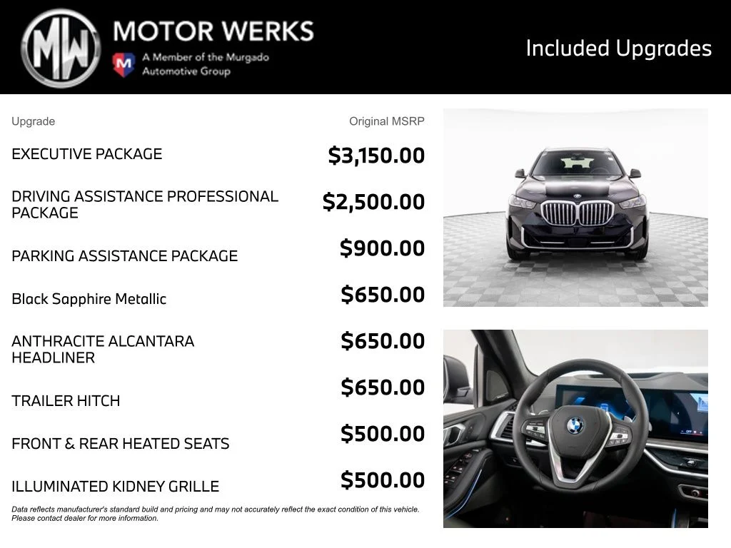 New 2026 Black BMW xDrive50e image 4