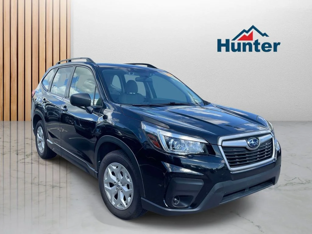 Used 2020 Crystal Black Silica Subaru Base image 1