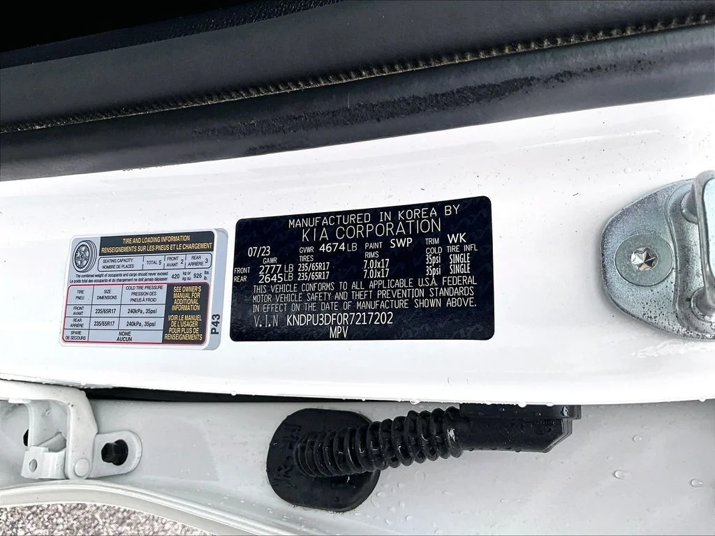 Used 2024 White Kia LX image 36